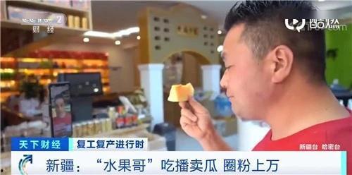 南浔水果哥吃瓜,南浔水果哥的瓜田奇遇记