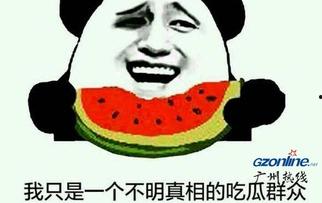 吃瓜真可怕,真可怕！