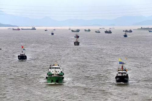 舟山吃瓜渔船,海上吃瓜的悠闲时光